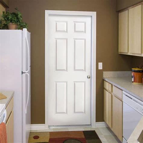 Prehung interior doors at lowes - Satin nickel hinges. 4-5/8" flat finger-joint jamb. Actual overall dimensions: 35.562"W x 81.668"H x 1.375"T. Rough opening dimensions: 36.562"W x 82.188"H. Additional freight charges will apply for shipments outside our local delivery areas. 1T3734. Interior Pre-Hung 6-Panel Door 34" x 80" Left Hand.